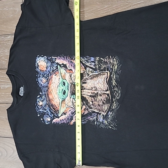 Star Wars The MandalorianThe Child Starry Night T-Shirt Size XL - Picture 5 of 6